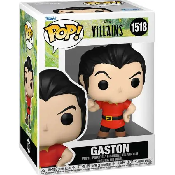 Funko Villains POP! Disney Gaston Vinyl Figure #1518