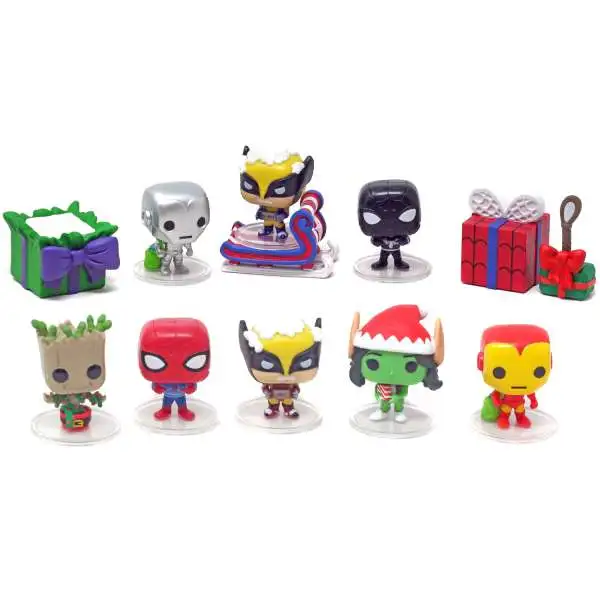 Funko Countdown Calendar Marvel 12-Day Vinyl Figure Advent Calendar [Loose]