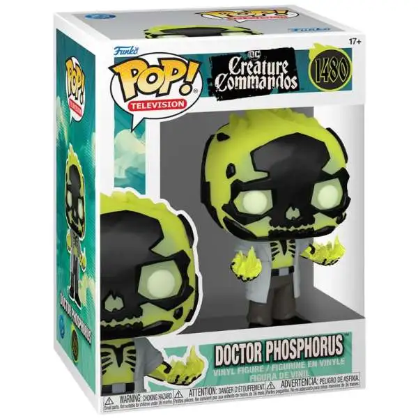 Funko DC Creature Commandos POP! Television Dr. Phosphorus Vinyl Figure #1483