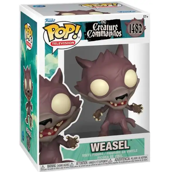 Funko DC Creature Commandos POP! Television Weasel Vinyl Figure #1482