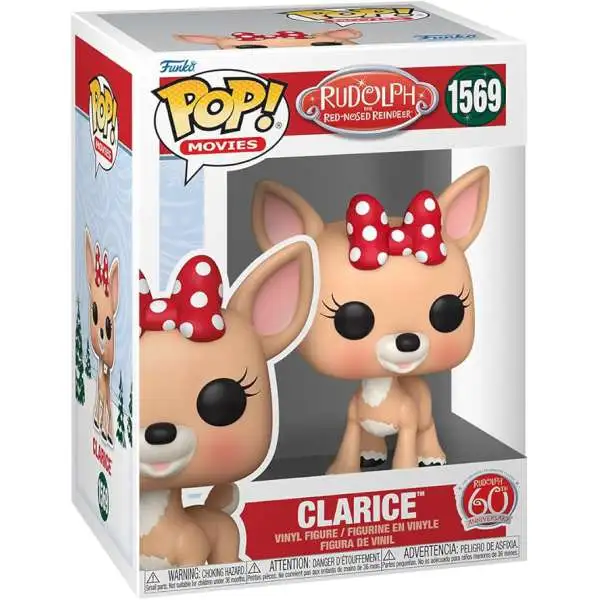 Funko Rudolph the Red-Nosed Reindeer POP! Movies Clarice Vinyl Figure #1569 (Pre-Order ships September)