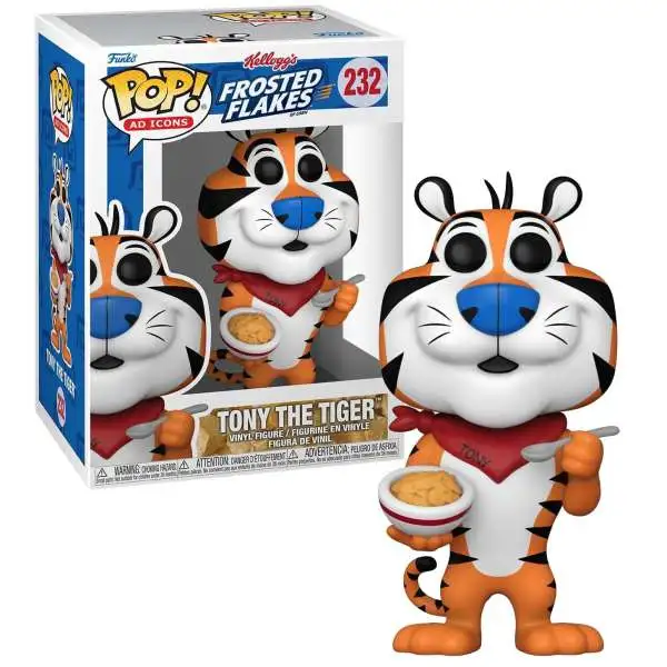 Funko Kellogs POP! Ad Icons Tony the Tiger Vinyl Figure #232 [1984]