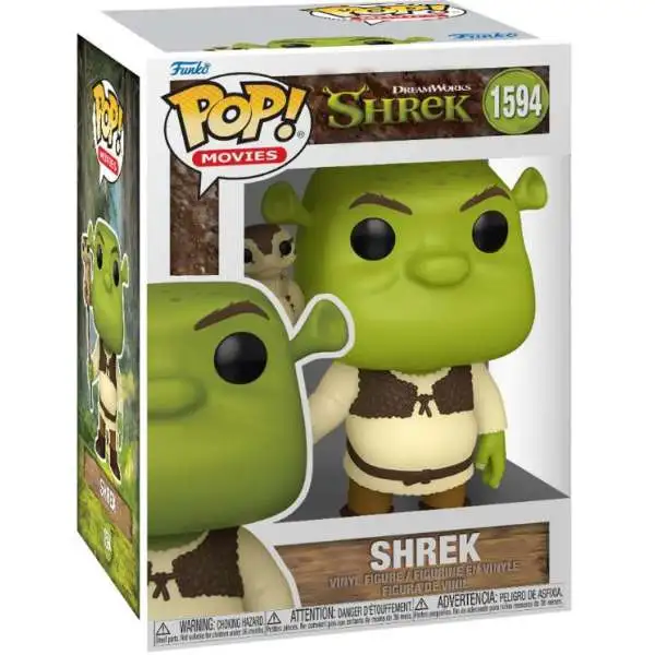 Funko 30th Anniversary POP! Movies Shrek Vinyl Figure #1594 [With Snake]