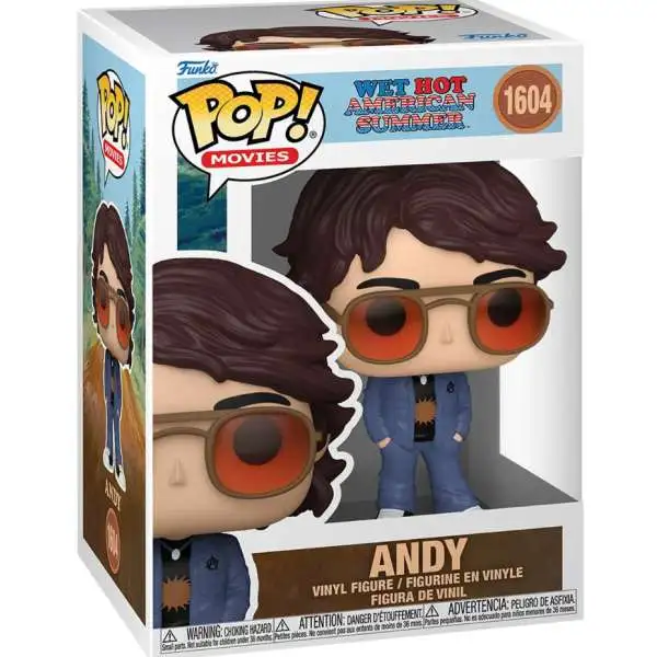 Funko Wet Hot American Summer POP! Movies Andy Vinyl Figure #1604 [Wet Hot American Summer]