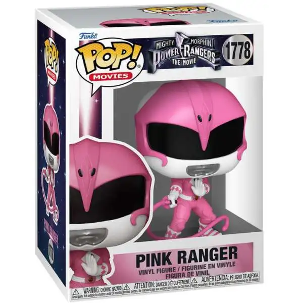 Funko Mighty Morphin Power Rangers POP! Movies Pink Ranger Vinyl Figure #1778