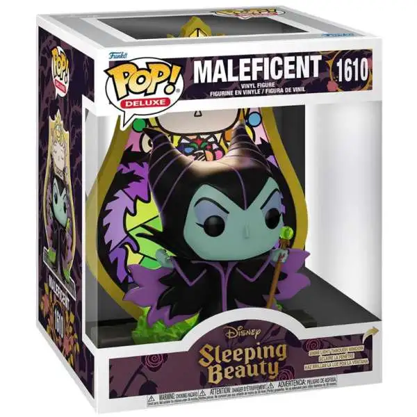 Funko POP! Disney Maleficent Deluxe Vinyl Figure #81678 [Stained Glass]