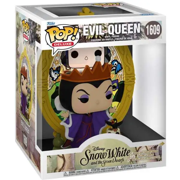 Funko Villains POP! Disney Evil Queen Deluxe Vinyl Figure #81681 [Stained Glass]
