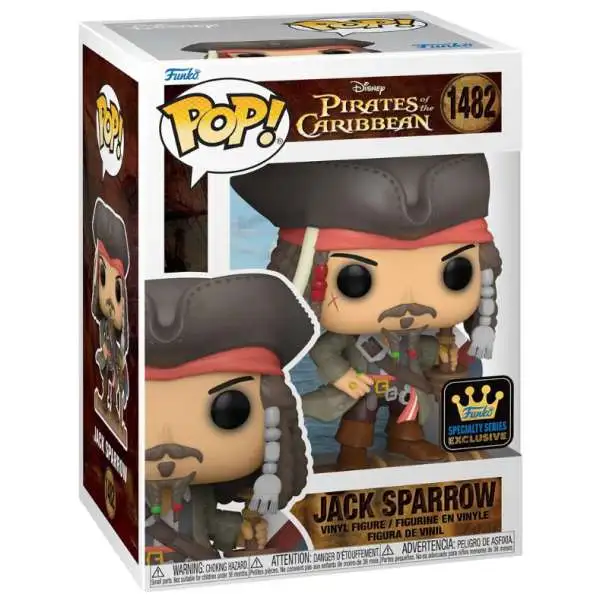 Funko Pirates of the Caribbean POP! Disney Jack Sparrow Exclusive Vinyl Figure #1482 [Opening]