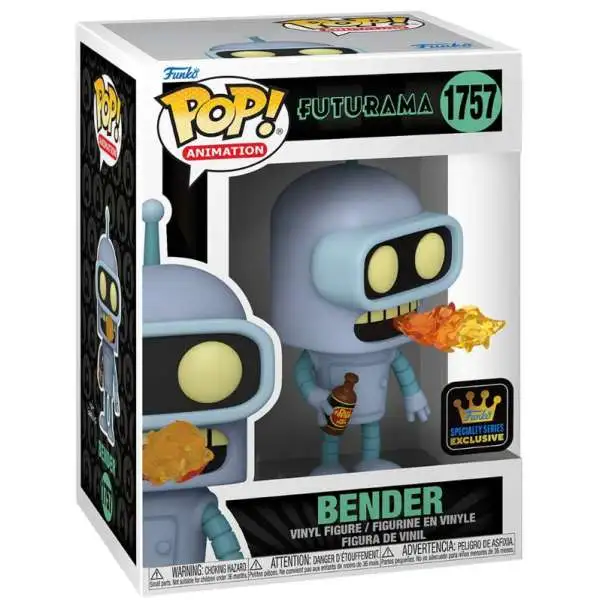 Funko Futurama POP! Television Bender Exclusive Vinyl Figure #1757 [Regular Version]