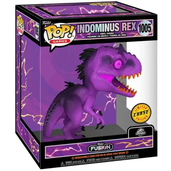 Funko Fusion Jurassic World POP! Super Indominus Rex Vinyl Figure #1005 [Chase Version]