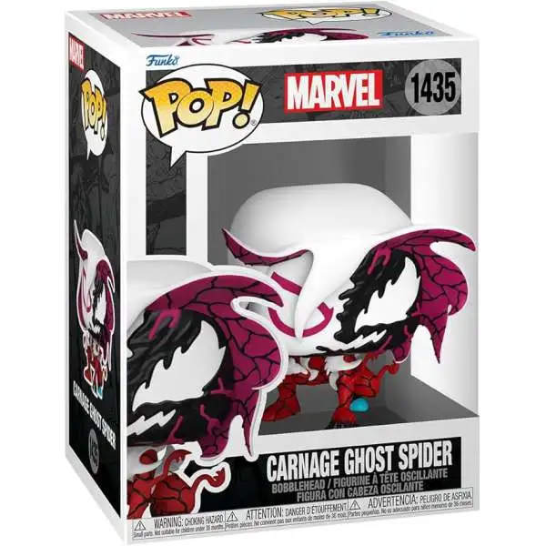 Funko Carnage-ized POP! Marvel Carnage Ghost Spider Vinyl Figure #1435