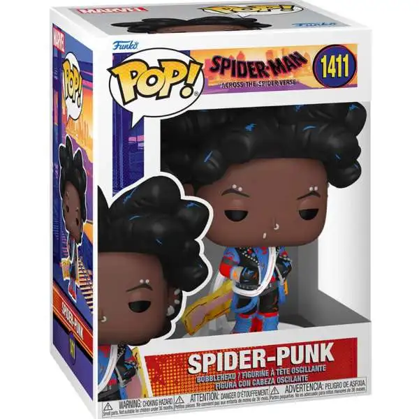 Funko Spider-Man Across the Spidervierse POP! Marvel Spider-Punk Vinyl Figure #1411