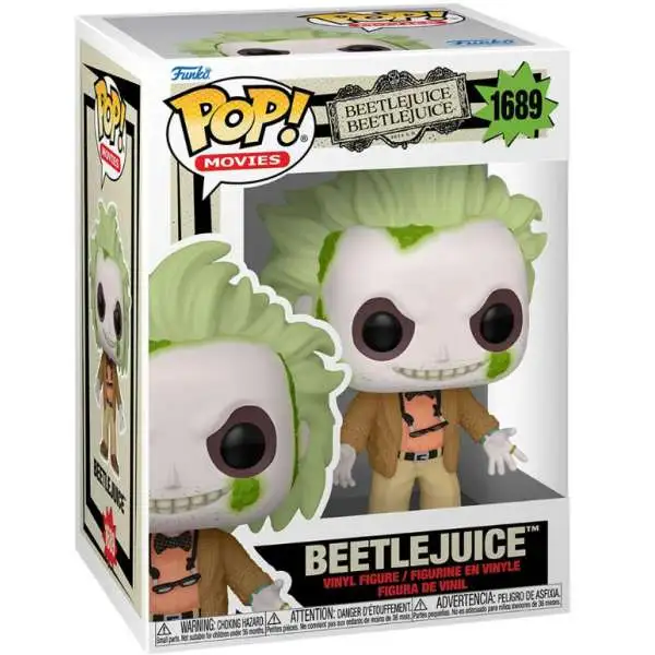 Funko Beetlejuice 2 POP! Movies Beetlejuice Vinyl Figure #1689 [Regular Version] (Pre-Order ships September)