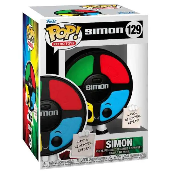 Funko Simon POP Simon Vinyl Figure 129 Glow Chase Version - ToyWiz