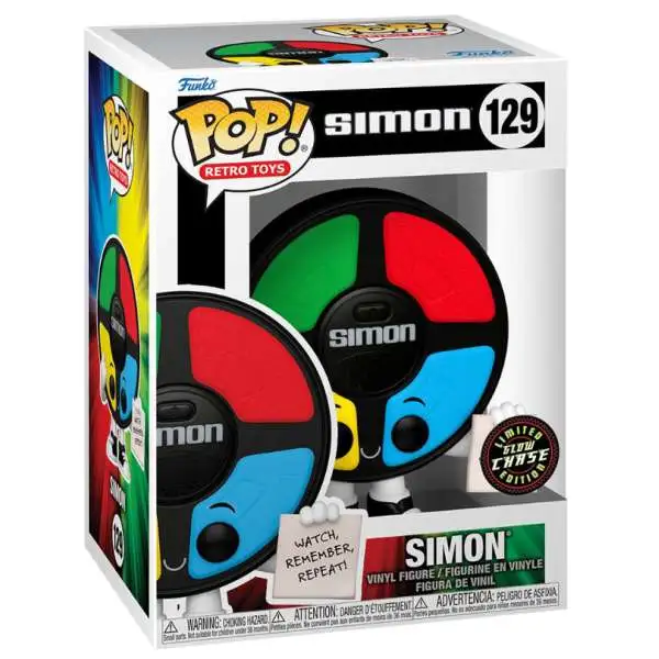 Funko POP! Simon Vinyl Figure #129 [Glow Chase Version]