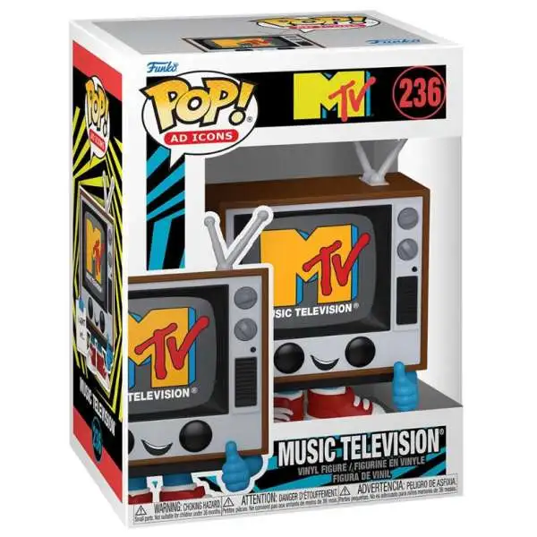 Funko POP! Ad Icons MTV Logo Vinyl Figure #236