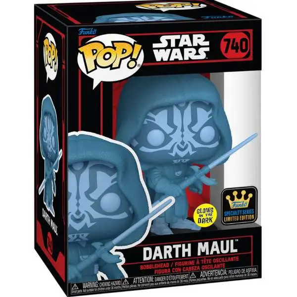 Funko Darkside POP! Star Wars Darth Maul Exclusive Vinyl Figure [Glow-in-the-Dark]