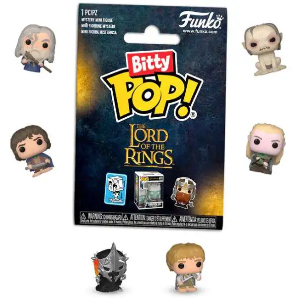 Funko Lord of the Rings Bitty POP! LOTR Mystery Pack [1 RANDOM Vinyl Micro Figure]