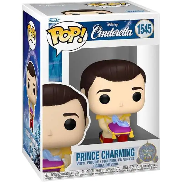 Funko Cinderella 75th Anniversary POP!Disney Prince Charming Vinyl Figure #1545