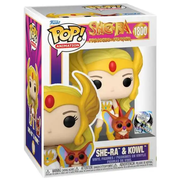 Funko 40th Anniversary POP! Animation She-Ra Vinyl Figure 2-Pack #1800 [With Kowl]