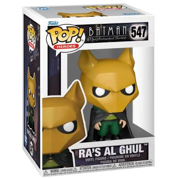 Funko DC Batman: The Animated Series POP! Animation Ras al Ghul Vinyl Figure #547 (Pre-Order ships January)