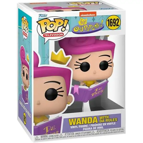 Funko Fairly OddParents POP! Animation Wanda Vinyl Figure #1692 [With Da Rules]