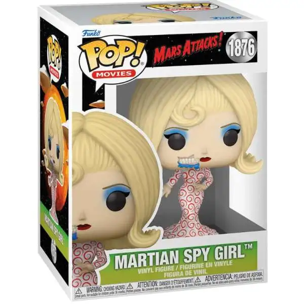 Funko Mars Attacks POP! Movies Martian Spy Girl Vinyl Figure #1876