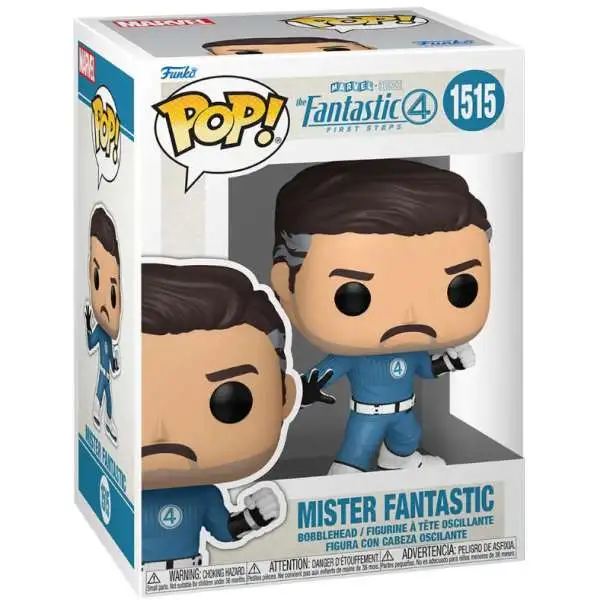 Funko Fantastic Four: First Steps POP! Marvel Mister Fantastic Vinyl Figure #1515 [Damaged Package]