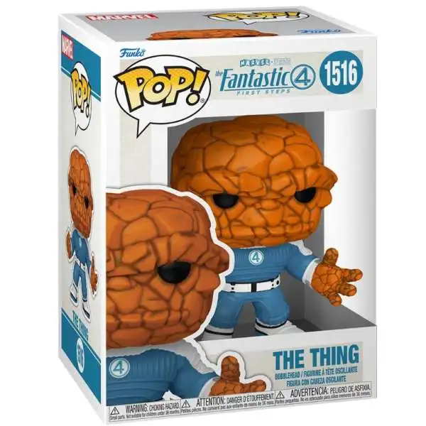Funko Fantastic Four: First Steps POP! Marvel The Thing Vinyl Figure #1516