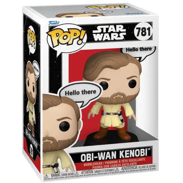 Funko Sayings POP! Star Wars Obi-Wan Kenobi Vinyl Figure #781 [With Speech Bubble] (Pre-Order ships September)