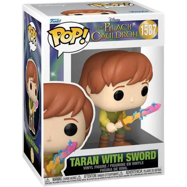 Funko The Black Cauldron POP! Disney Taran Vinyl Figure #1587 [With Sword]
