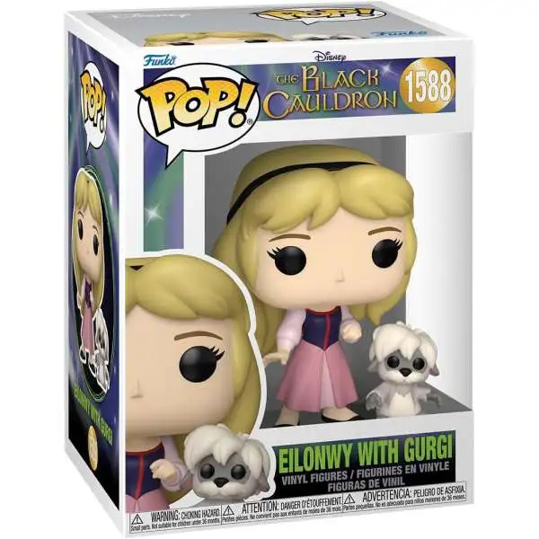 Funko The Black Cauldron POP! Disney Eilonwy Vinyl Figure #1588 [With Gurgi]