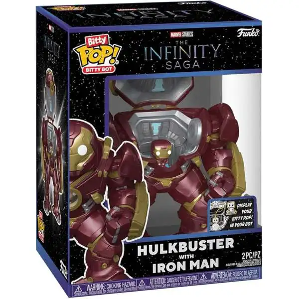 Funko Marvel Bitty BOTS! Hulkbuster Mini Vinyl Figure