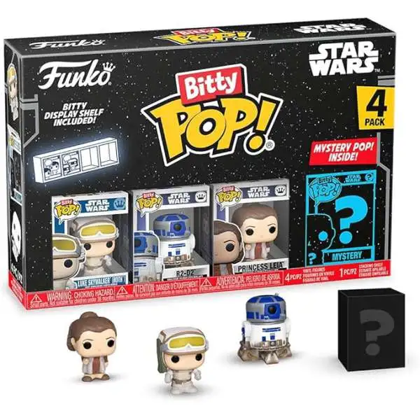 Funko Star Wars Bitty POP! Luke Skywalker Micro Figure 4-Pack
