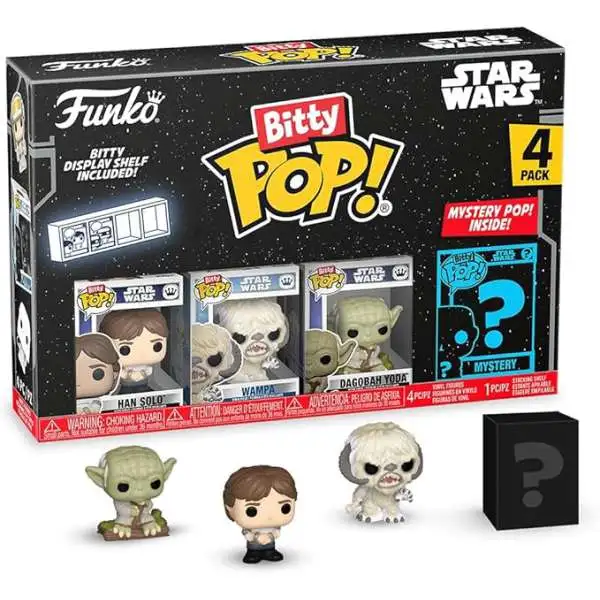 Funko Star Wars Bitty POP! Han Solo Micro Figure 4-Pack