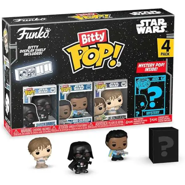 Funko Star Wars Bitty POP! Darth Vader Micro Figure 4-Pack