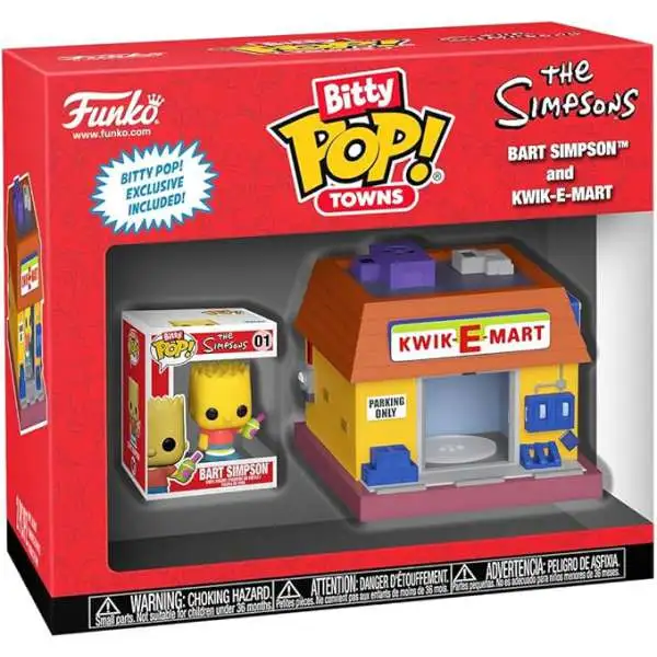 Funko The Simpsons Bitty POP! Town Kwik-E-Mart Micro Figure