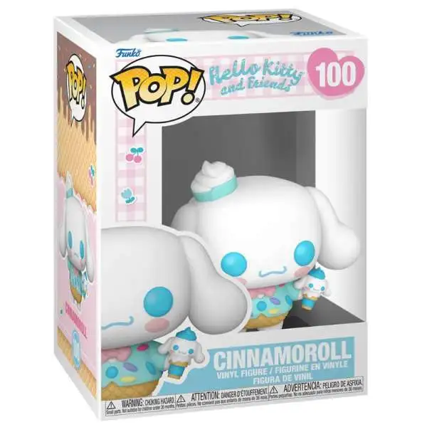 Funko Hello Kitty & Friends POP! Sanrio Cinnamoroll Vinyl Figure #100 [Ice Cream]