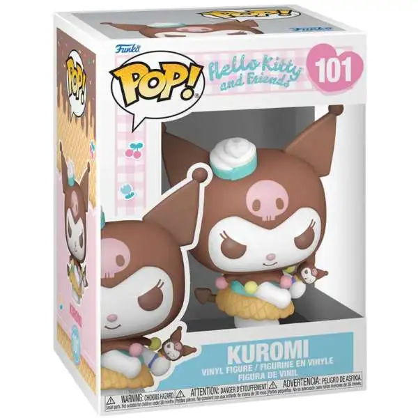 Funko Hello Kitty & Friends POP! Sanrio Kuromi Vinyl Figure #101 [Ice Cream]