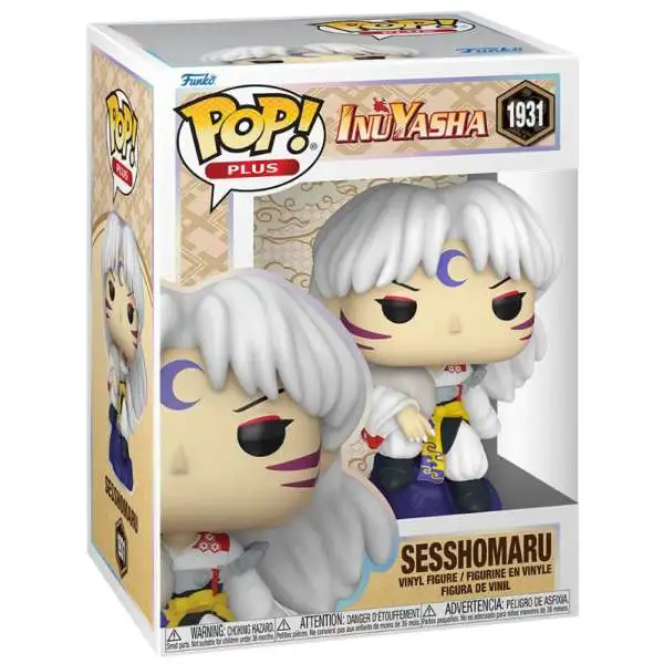 Funko Inuyasha POP! Animation Sesshomaru Deluxe Vinyl Figure #1931 [Sitting]