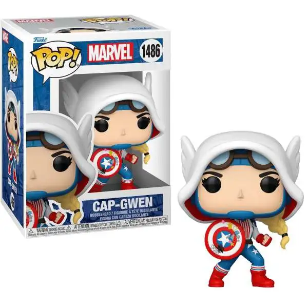 Funko Spider-Gwen: Gwenverse POP! Marvel Cap-Gwen Vinyl Figure #1486