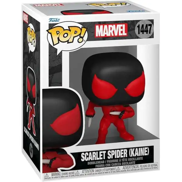 Funko Spider-Man POP! Marvel Scarlet Spider Kaine Parker Vinyl Figure #1447