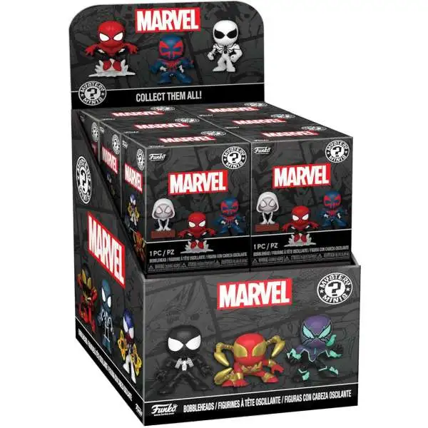Funko Marvel Mystery Minis Spider-Man Mystery Box [12 Packs]