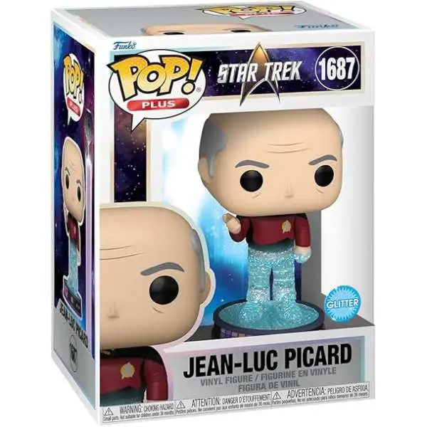 Funko Star Trek Transporter POP! Television Jean Luc Picard Deluxe Vinyl Figure #1687 (Pre-Order ships July)