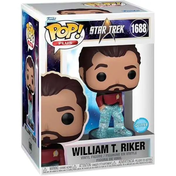 Funko Star Trek Transporter POP! Television William Riker Deluxe Vinyl Figure #1688 (Pre-Order ships July)