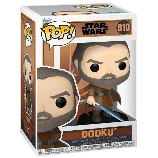 Funko Clone Wars POP! Star Wars Dooku Vinyl Figure #810