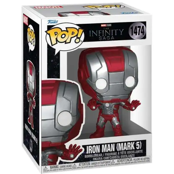 Funko MCU Archives POP! Marvel Iron Man Vinyl Figure #1474 [Mark 5]