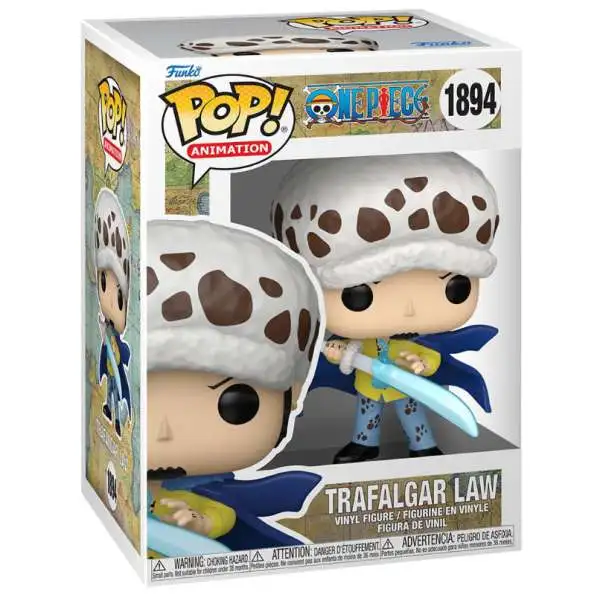 Funko One Piece POP! Animation Law Vinyl Figure #1894 [With Blue Anesthesia] (Pre-Order ships September)