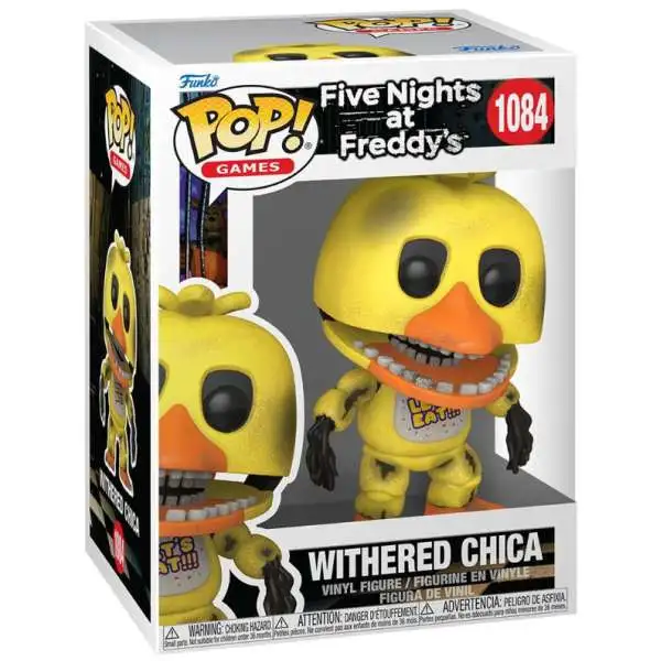 Funko Five Nights at Freddy's POP! Games Withered Chica Vinyl Figure #1084
