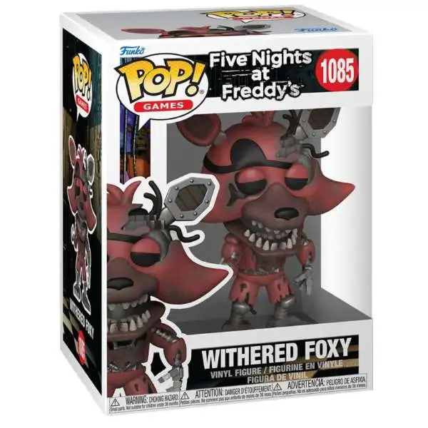 Funko Five Nights at Freddy's POP! Games Withered Foxy Vinyl Figure #1085